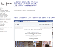 Tablet Screenshot of leonferrari.com.ar